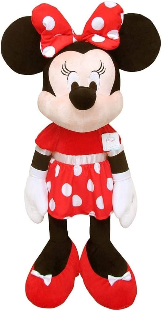 Amazon.com: Disney Minnie Mouse de peluche jumbo de 40 pulgadas en ...