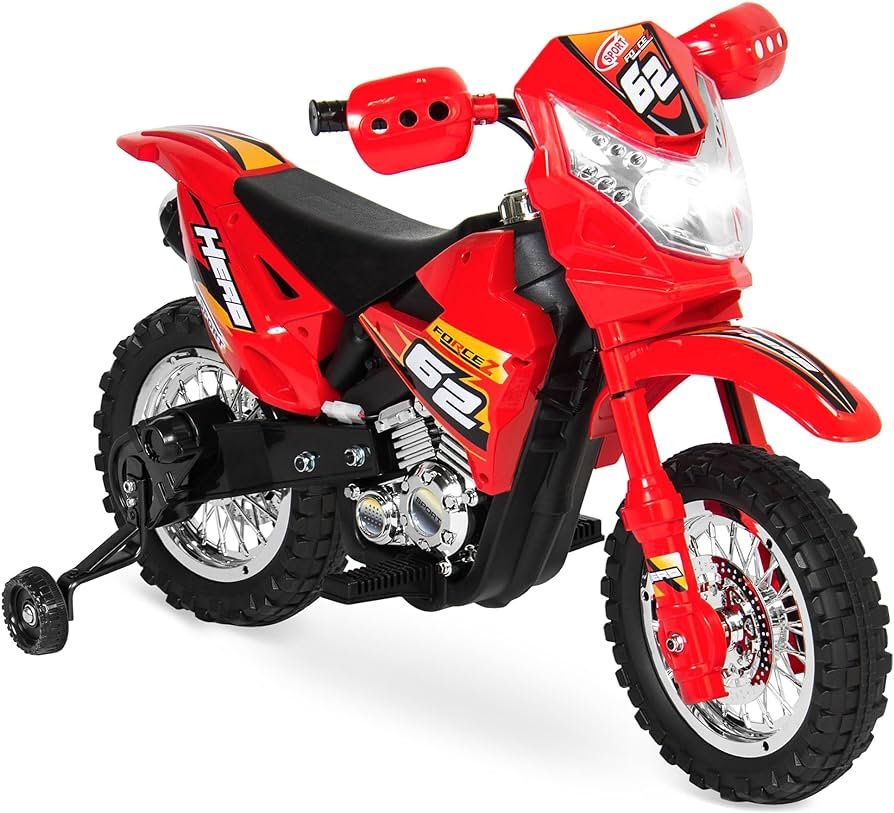 Amazon.com: Best Choice Products Motocicleta de 6 V para niños con ...