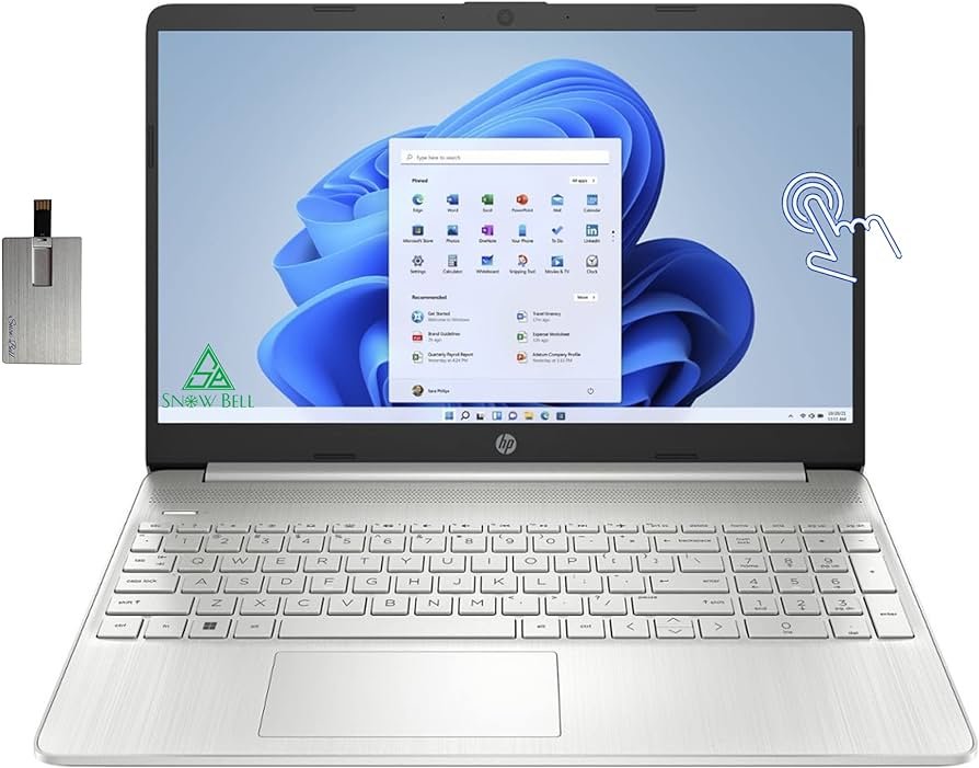 Laptop HP 15-dw Intel Core i3-1115G4 8GB 256GB SSD 15.6 Full HD WLED Win 10