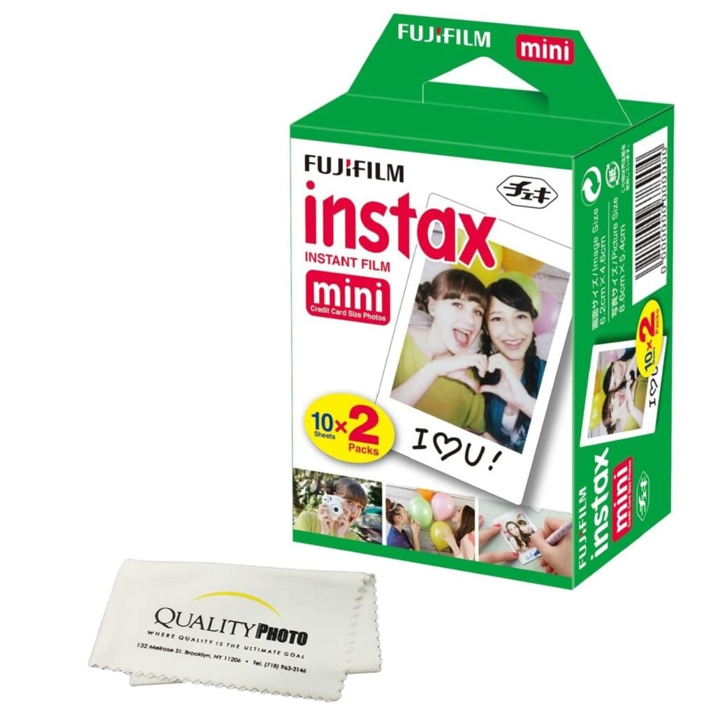 Amazon.com: Fujifilm Instax Mini película instantánea (blanco ...