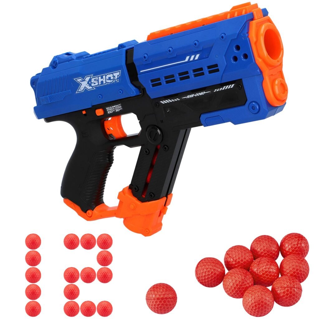 X-Shot - Pistola juguete, X shot, Pistola de bolas para niños ...