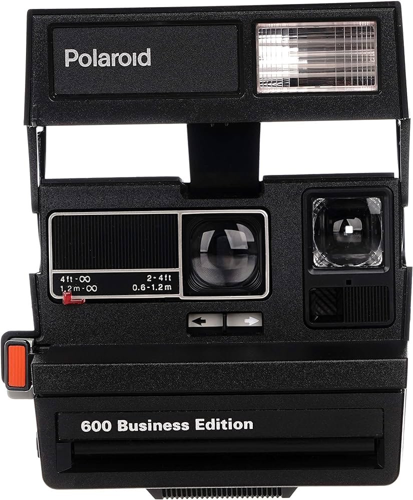 Cámara instantánea Polaroid 600 Edición comercial.