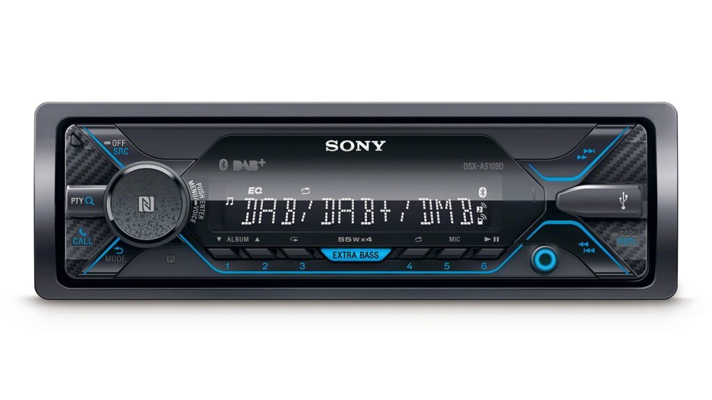 Sony DSXA510BD.EUR Radio de Coche, Color Azul, Tamaño Estándar ...