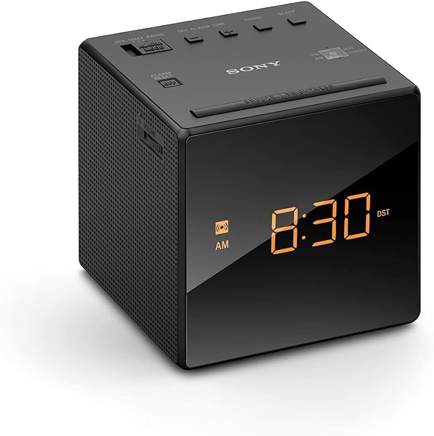 Amazon.com: Sony ICFC-1 Reloj despertador Radio LED Negro ...