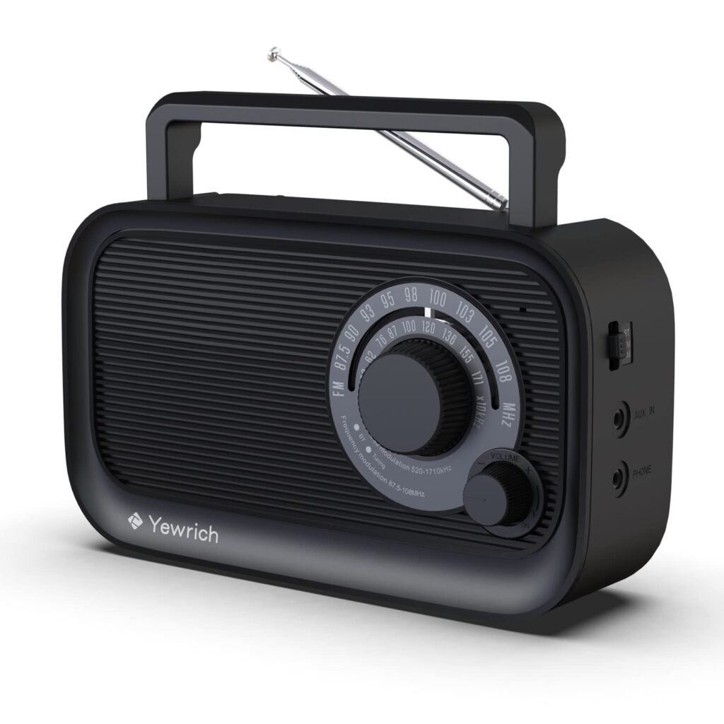 Amazon.com: Radio AM FM con la mejor recepción, altavoz Bluetooth ...