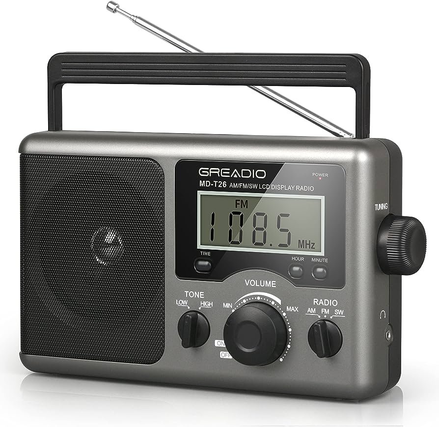 Amazon.com: Greadio Radio portátil de onda corta con la mejor ...