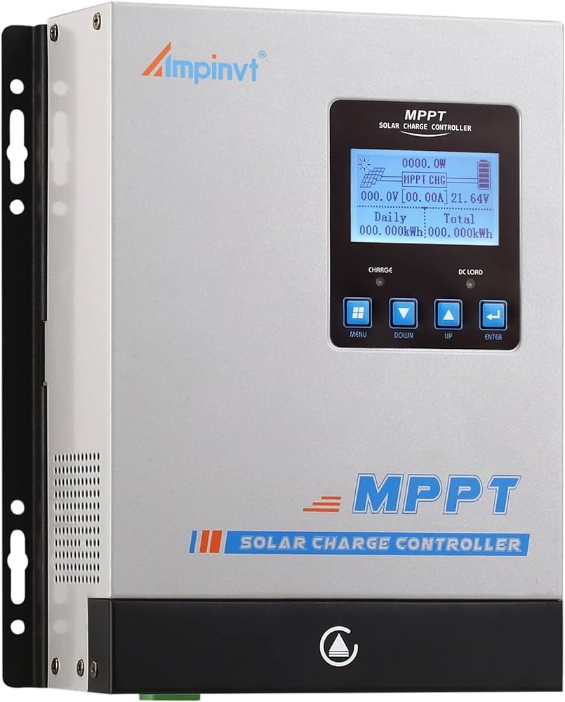 Amazon.com: Controlador de carga solar MPPT de 60 amperios ...