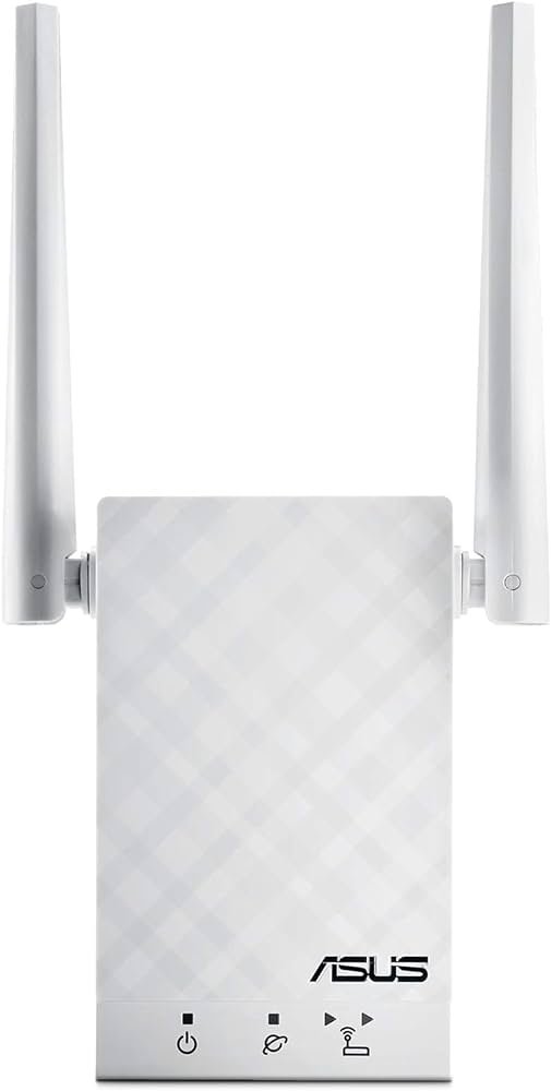 ASUS Repetidor WiFi de doble banda AC1200 y extensor de alcance (RP-AC55) - Cobertura de hasta 3000 pies cuadrados, amplificador de señal inalámbrico...