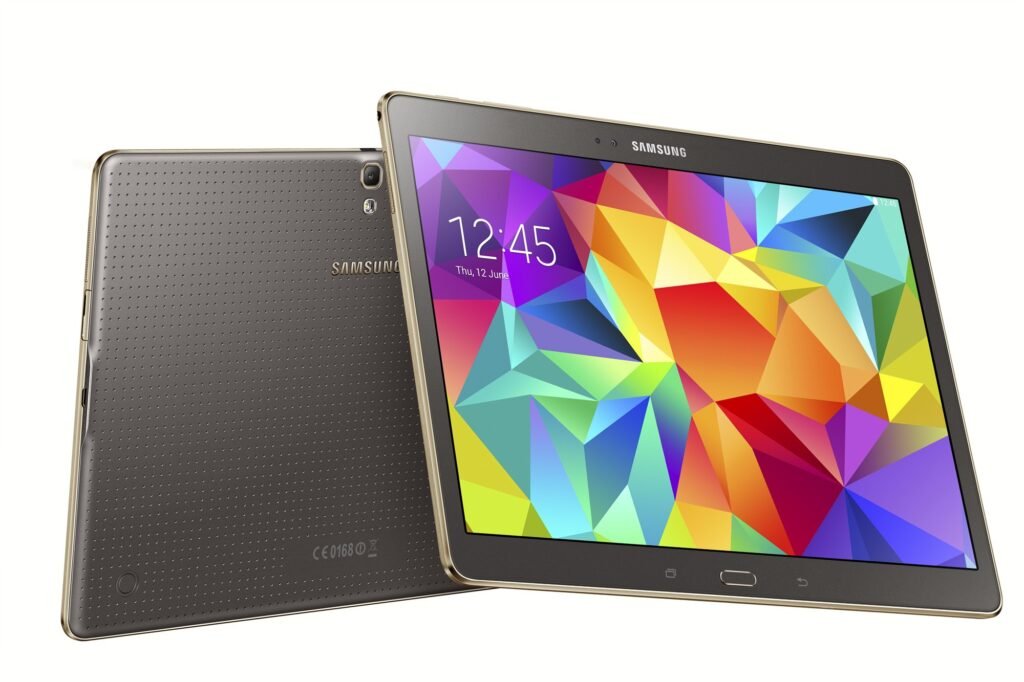 Samsung Galaxy Tab S Tablet Android de 10.5 pulgadas y 16 GB - Oro titanio (renovado)