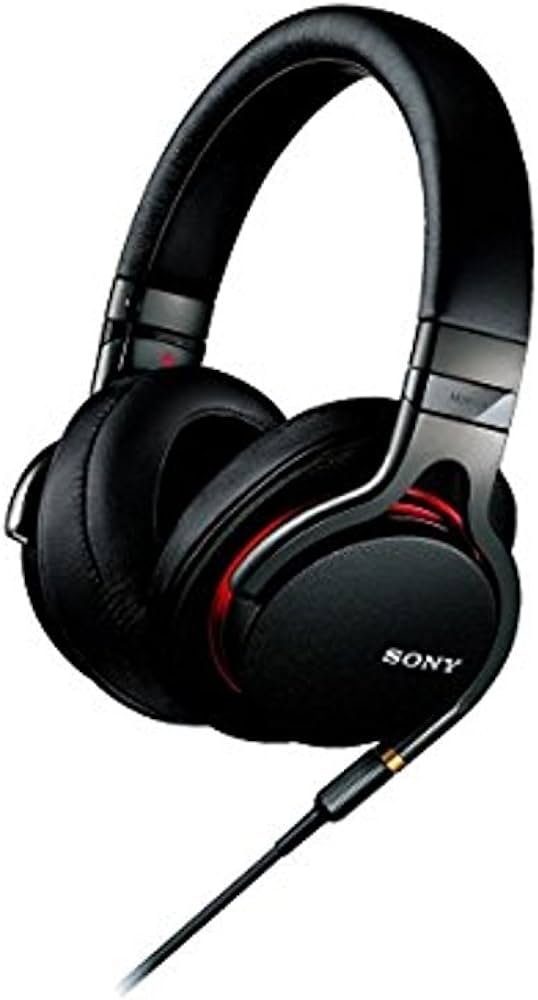 Sony Auriculares MDR-1A - Negro (versión internacional de EE. UU. Puede no aplicarse)
