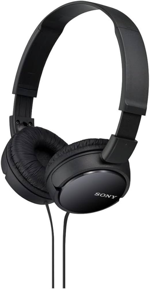 Amazon.com: Auriculares estéreo Sony MDRZX110 Sin micrófono Negro ...