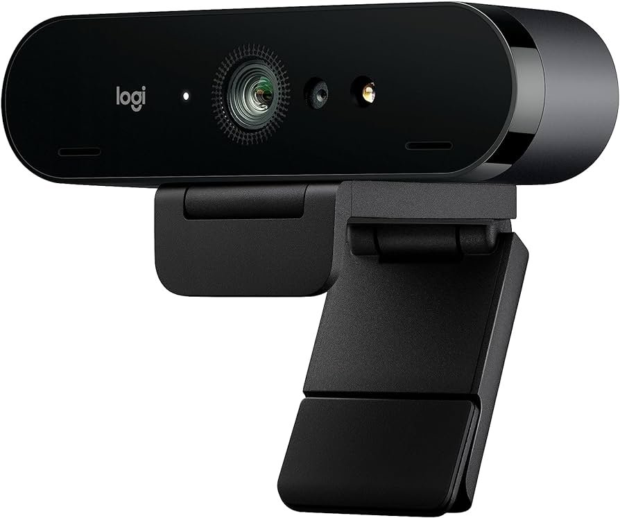 Amazon.com: Logitech Brio, cámara web Ultra HD para videoconferencias ...